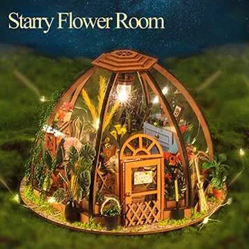 GuDoQi DIY Miniature Dollhouse Craft Kit for All Ages