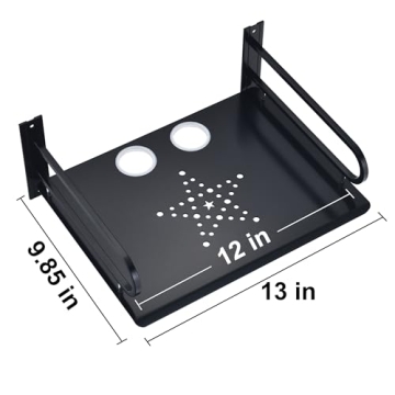 HNVNER Floating AV Shelf for TVs and Entertainment Systems