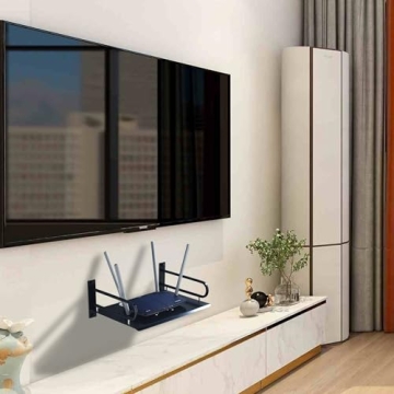 HNVNER Floating AV Shelf for TVs and Entertainment Systems
