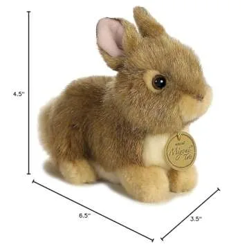 Aurora® Miyoni Baby Bunny - Realistic Plush Toy for Kids