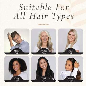 Manta Hairbrush for Gentle Detangling and Healthy Hair