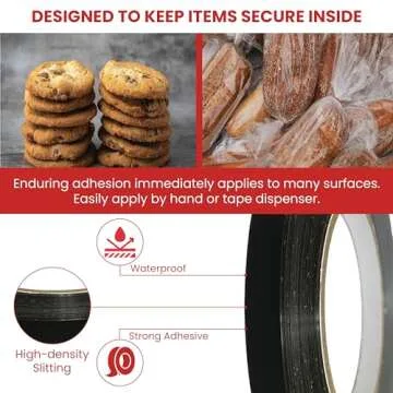 GGR Supplies T.R.U. UPVC-24BS Dark Blue Poly Bag Sealing Tape: 3/8 in. x 180 yds. (Pack of 1)