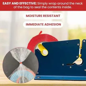 GGR Supplies T.R.U. UPVC-24BS Dark Blue Poly Bag Sealing Tape: 3/8 in. x 180 yds. (Pack of 1)