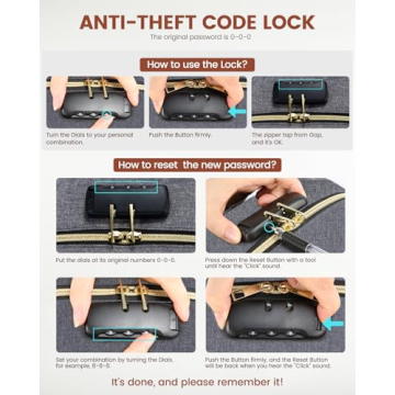 LOVEVOOK Laptop Backpack for Women, Unisex Large Capacity Travel Anti-theft Bag, Business Work Computer Backpacks Purse College Bag for Men, Casual Hiking Daypack, 17 Inch, Grey