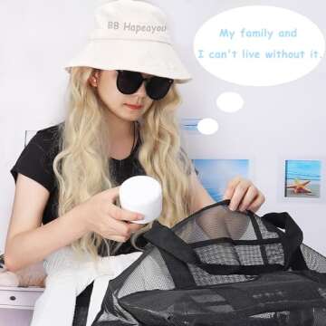 BB Hapeayou Sand Removal Puff - Beach Essential