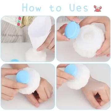 BB Hapeayou Sand Removal Puff - Beach Essential