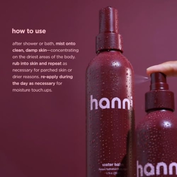 HANNI Water Balm Hydrating Body Mist - All Skin Types