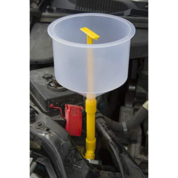 Lisle Spill-Free Funnel with Standard Adapters for Easy Use