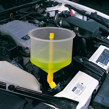 Lisle Spill-Free Funnel with Standard Adapters for Easy Use