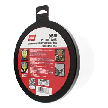 Lisle Spill-Free Funnel with Standard Adapters for Easy Use
