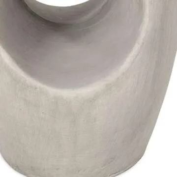 Christopher Knight Home Samuel Indoor Contemporary Lightweight Accent Side Table, Samue,Concrete Finish