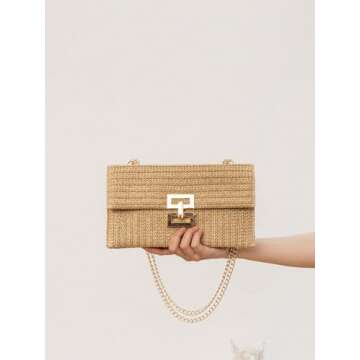 Trendy Verdusa Women's Straw Shoulder Bags for Summer