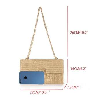 Trendy Verdusa Women's Straw Shoulder Bags for Summer