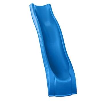 Swing-N-Slide WS 8202 Apex Wave 8 Foot Long Outdoor Slide for Kids