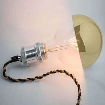 MAPCYON 6W Dimmable Gold Tipped LED Light Bulb