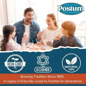 Postum Original Coffee Substitute 8oz | Caffeine-Free & Healthy Alternative