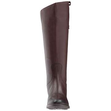 Sam Edelman Penny 2 Wide Calf Leather Riding Boot Dark Brown Basto Crust Leather 4