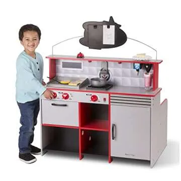 Melissa & Doug Wooden Star Diner Play Space for Kids