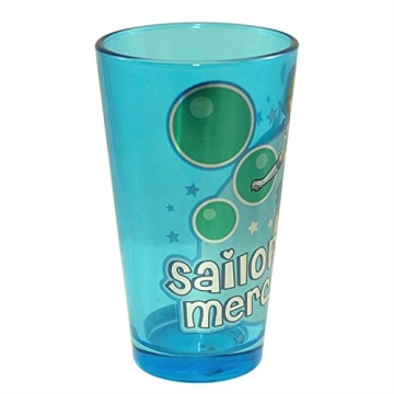 Sailor Moon Sailor Mercury Pint Glass 16oz Blue