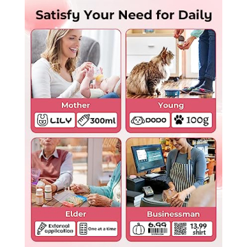 Phomemo Bluetooth Label Maker for Stylish Organization