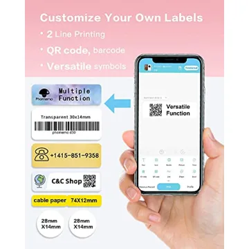Phomemo Bluetooth Label Maker for Stylish Organization