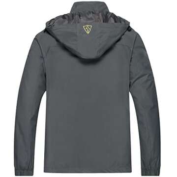 GIISAM Women's Waterproof Rain Jacket - Lightweight & Stylish