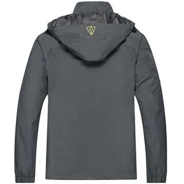 GIISAM Women's Waterproof Rain Jacket - Lightweight & Stylish