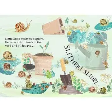 Little Snail's Book of Bugs - Engaging Nature Book for Toddlers