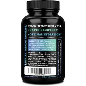 Keto Electrolyte Supplement (120 Capsules) Maximum Keto Electrolytes Supplements Pills w Pink Himalayan Salt, B Vitamins, Magnesium and Potassium Supplement - Salt Pills & Electrolyte Tablets