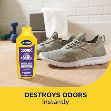 Dr. Scholl's Odor-X Ultra Odor-Fighting Foot Powder Pack