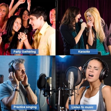 FEKTIK Wireless Karaoke Microphone System - Perfect Sound for Events