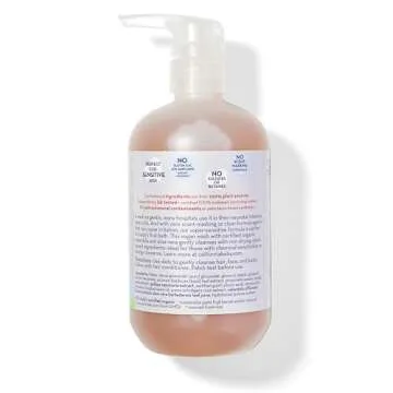 California Baby Super Sensitive Unscented Baby Shampoo and Body Wash | 100% Plant-Based | Fragrance ...