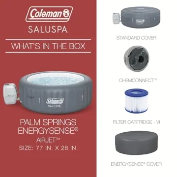 Bestway Coleman Palm Springs Inflatable Hot Tub Outdoors