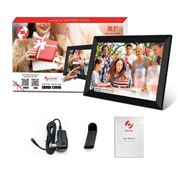 FRAMEO 10.1" Smart WiFi Digital Photo Frame 32GB