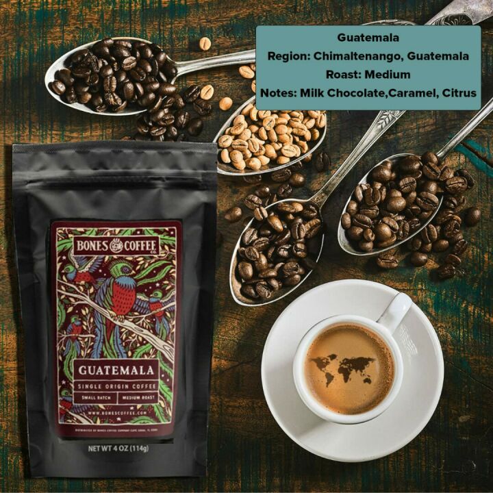 Bones Coffee World Tour Sample Pack - 5 Medium Roast