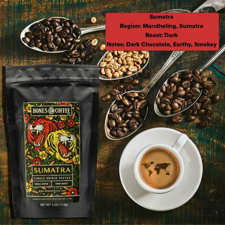 Bones Coffee World Tour Sample Pack - 5 Medium Roast