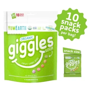 YumEarth Organic Sour Giggles - Vegan, Allergy Friendly Candy