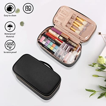 Stylish OCHEAL Small Makeup Bag for Travel and Everyday Use