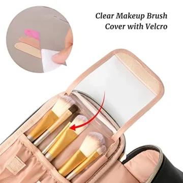 Stylish OCHEAL Small Makeup Bag for Travel and Everyday Use
