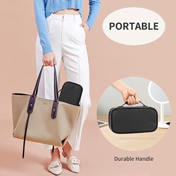 Stylish OCHEAL Small Makeup Bag for Travel and Everyday Use
