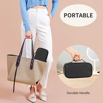 Stylish OCHEAL Small Makeup Bag for Travel and Everyday Use