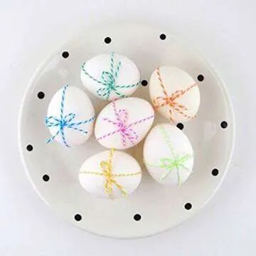 DECORA 328 Yard Bakers Twine Cord Cotton String Rope for Gift Wrapping, Arts Crafts Pack of 6