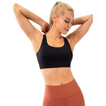 Lavento Strappy Sports Bra for Medium Support Activewear