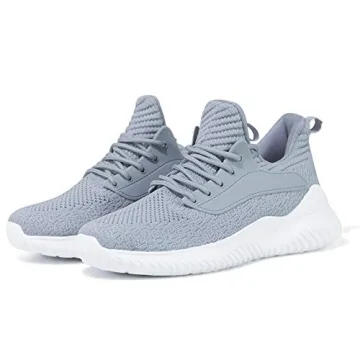 Akk Womens Grey Slip On Walking Shoes Stylish and Comfortable