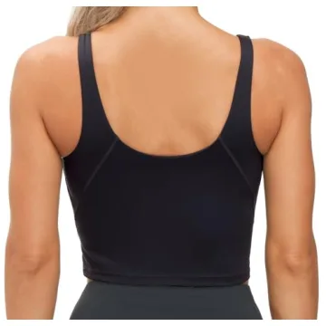 Stylish Crop Tank Sports Bra for Women - Comfortable Fit