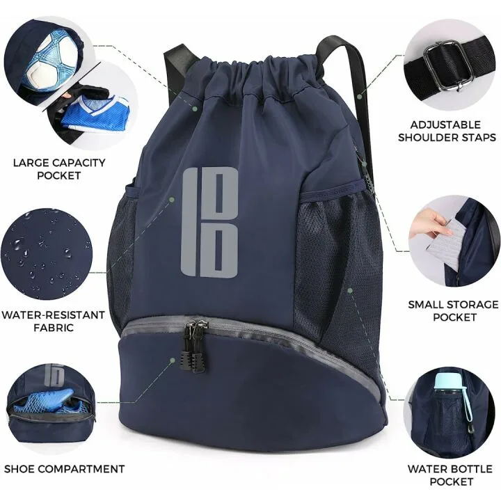 Brooman Youth Soccer Bags for All Sports Activities