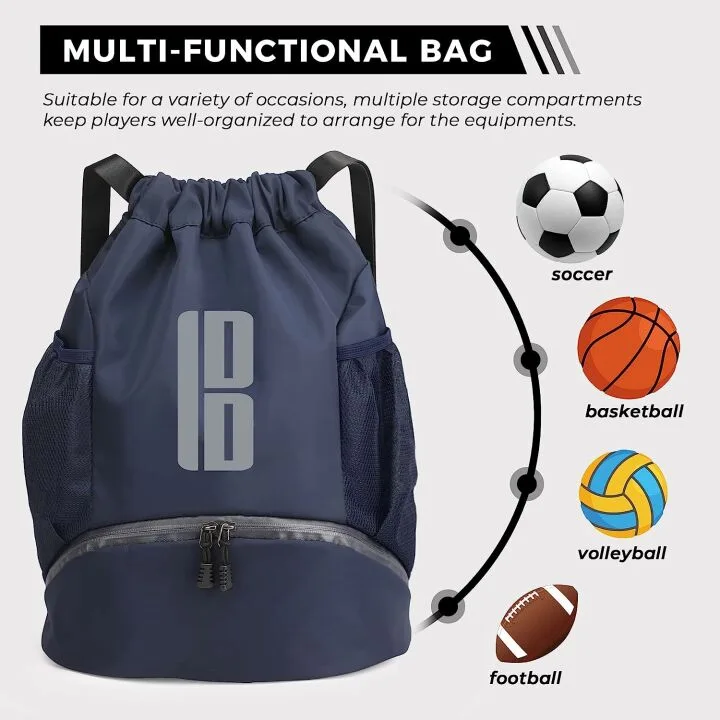 Brooman Youth Soccer Bags for All Sports Activities