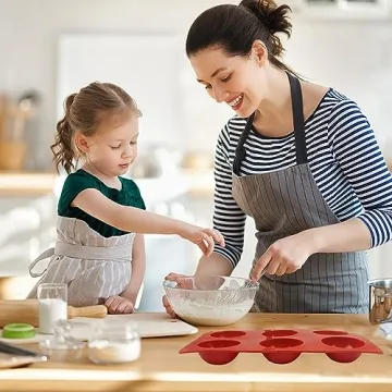BAKER DEPOT Hot Chocolate Bomb Silicone Molds Set of 2