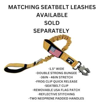 Tactical Dog Collar with Handle - 2 Inch Wide Dog Collars for Large Dogs Reflective Heavy Duty Dog Collar Metal Buckle Name Plate Dog Collar Military Style for Medium to Large Dog Collar