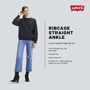 Levi's Women's Ribcage Straight Ankle Jeans for Every Occasion